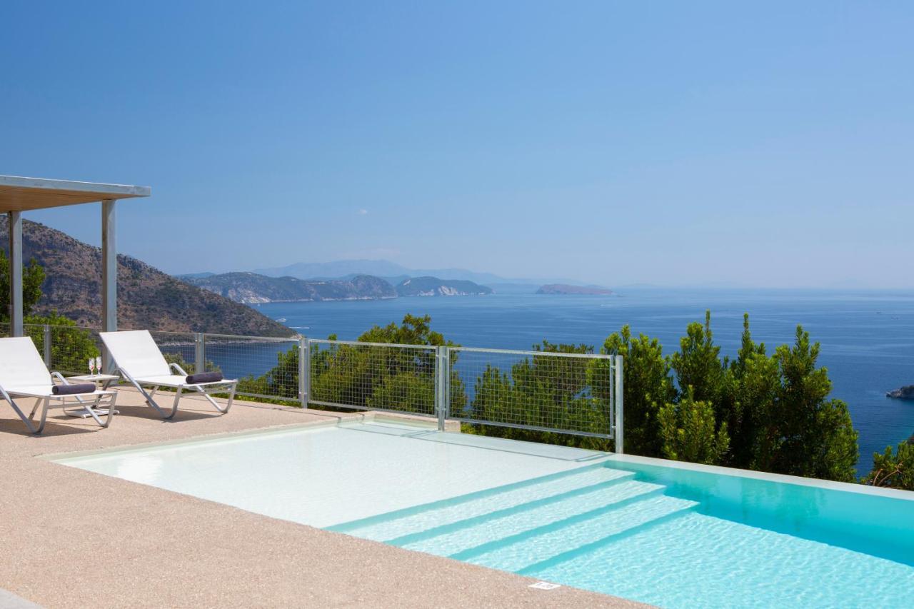Villa Sirina Of Blue Caves Complex With Amazing View Gurantees Calm And Mind Relaxation Sívota Exterior photo
