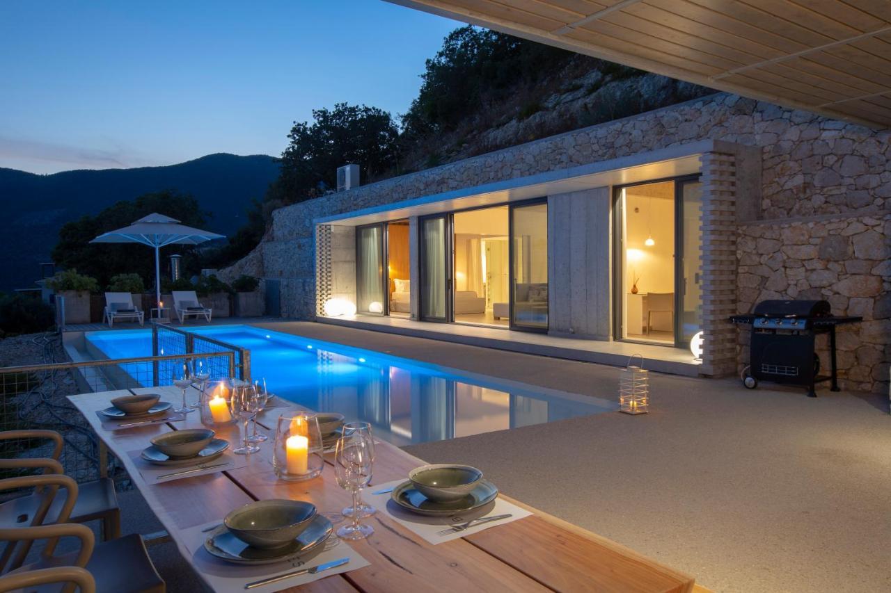 Villa Sirina Of Blue Caves Complex With Amazing View Gurantees Calm And Mind Relaxation Sívota Exterior photo