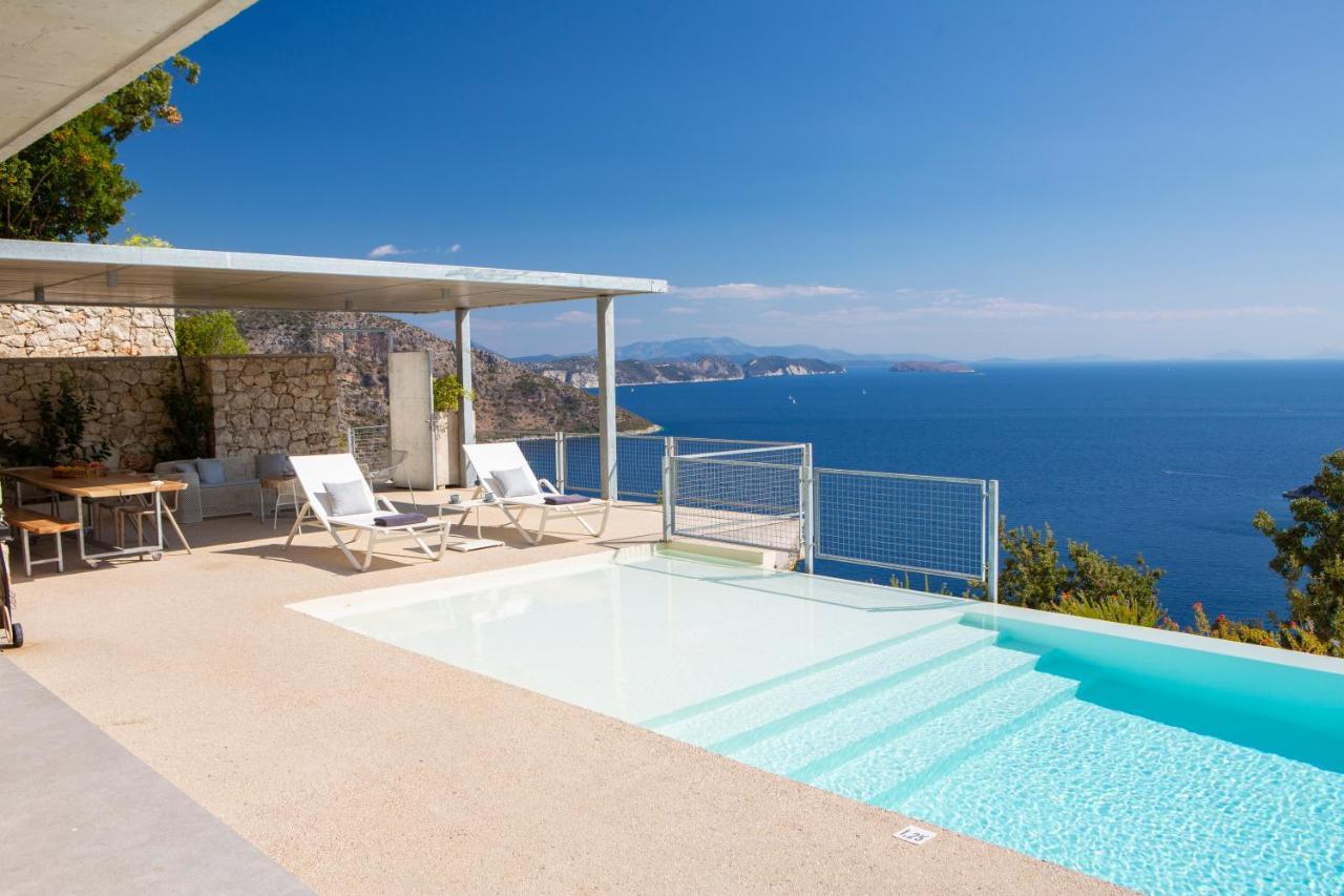 Villa Sirina Of Blue Caves Complex With Amazing View Gurantees Calm And Mind Relaxation Sívota Exterior photo