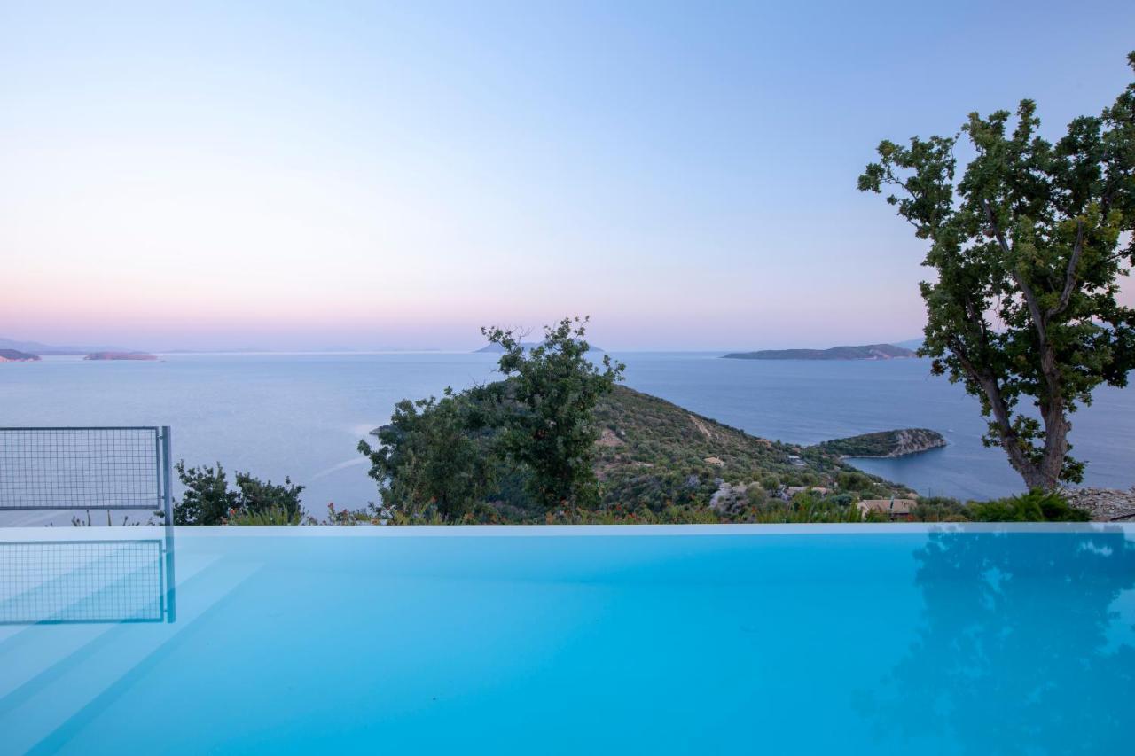 Villa Sirina Of Blue Caves Complex With Amazing View Gurantees Calm And Mind Relaxation Sívota Exterior photo