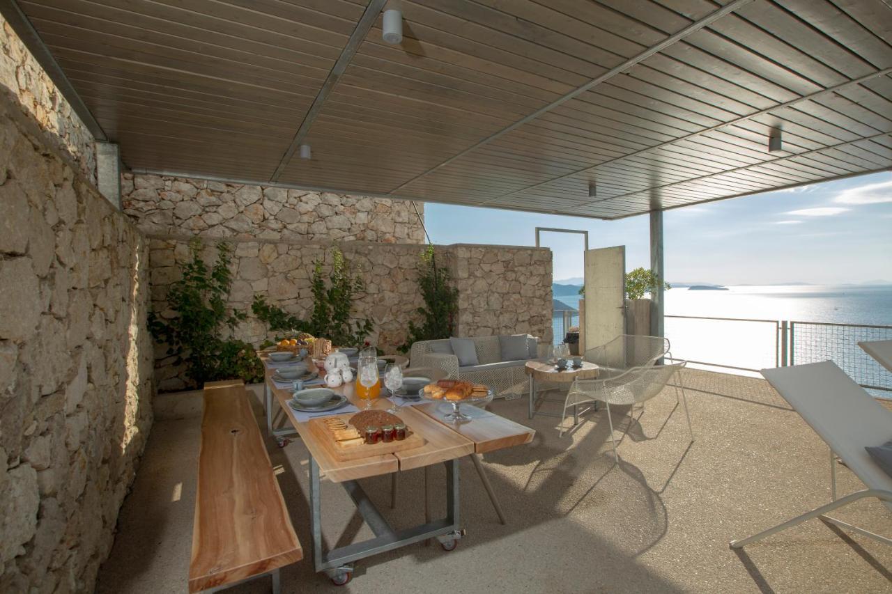 Villa Sirina Of Blue Caves Complex With Amazing View Gurantees Calm And Mind Relaxation Sívota Exterior photo